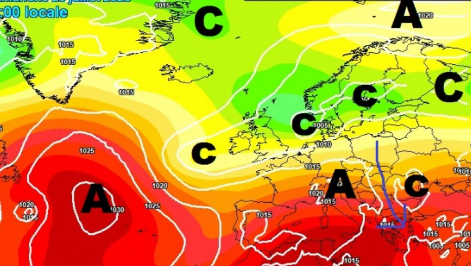 STIŽE ZAHLAĐENJE USRED JULA Poznati meteorolog objavio: Ovo nam stiže uskoro, možda bude i nepogoda