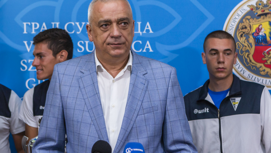 Subotica: Gradonačelnik Stevan Bakić primio predstavnike Tenis kluba Spartak