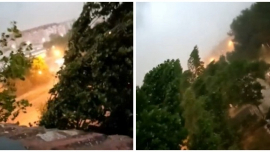 OSNOVNA ŠKOLA U NOVOM SADU RAZORENA POSLE NEVREMENA Tuga šta je ostalo posle julske oluje