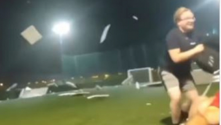 NEVREME RAZARA NIŠ Ljudi se bacili u zaklon (VIDEO)