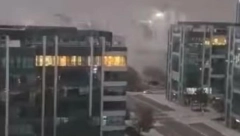 POGLEDAJTE PAD KRANA IZ DRUGOG UGLA Isplivao novi snimak najdramatičnije scene oluje u beogradu (VIDEO)