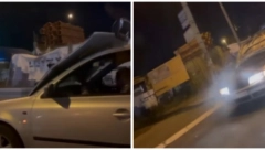 JEZIV SNIMAK, ČOVEKU SE NA ZRENJANINCU PODIGLA HAUBA USRED VOŽNJE Oluja pravi haos u prestonici