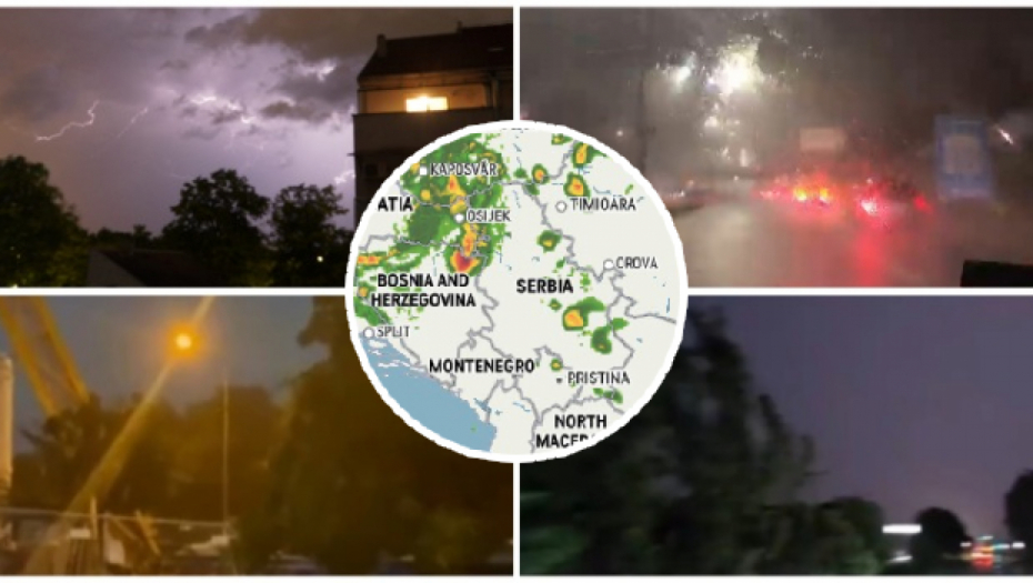 RAZORNA OLUJA POHARALA SRBIJU Stravično nevreme odnelo prvu žrtvu (FOTO/VIDEO)