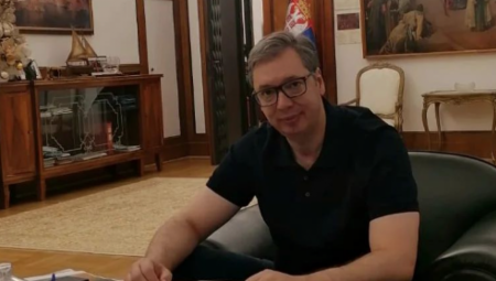 "ČEKA NAS MNOGO DOBRIH STVARI U DANIMA PRED NAMA" Vučić: Srbija ide napred i ne želi da stane (FOTO)