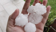 LJUDSKO OKO, PLOMBIRANI ZUBI Meteorolog objasnio zašto je grad juče bio čudnog oblika