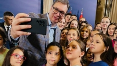 "MI SRBI SMO JEDAN NAROD, MA GDE ŽIVELI" Vučić: Ovo je vaša zemlja koja će vas uvek dočekivati raširenih ruku (FOTO)