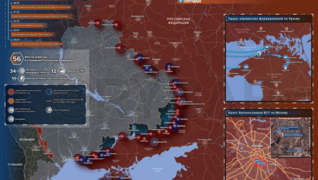 RATNI IZVEŠTAJ SA FRONTA U toku su borbe za dva ključna pravca (MAPA)