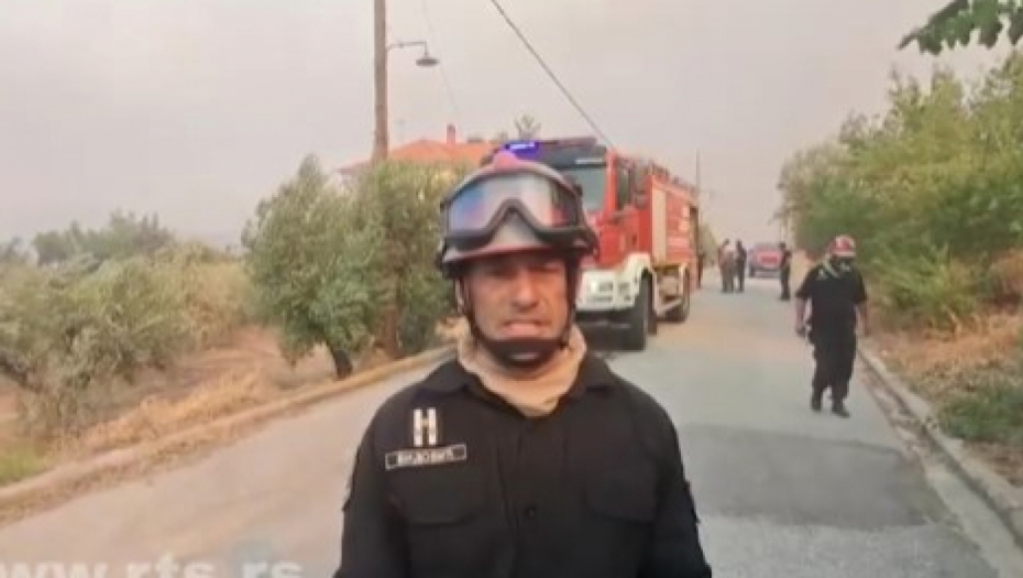 HITNO SE OGLASIO SRPSKI VATROGASAC KOJI GASI VATRU U GRČKOJ Tamo je njih šestorica, evo šta kaže