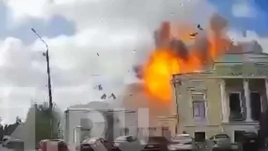 RUSI NAPALI KIJEV Izvedeni kombinovani udari raketama