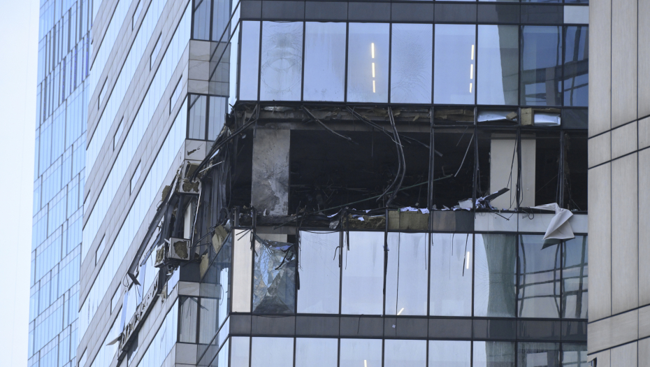 PRVE FOTOGRAFIJE NAKON NAPADA NA MOSKVU Učestvovala dva drona koja su kasnije oborena (FOTO)