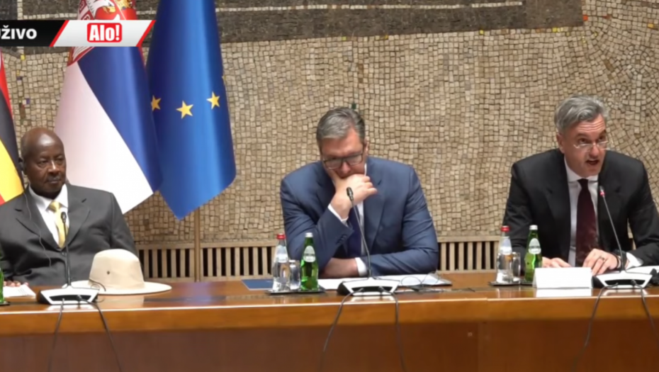 VUČIĆ SA MUSEVENIJEM Održan poslovni susret Srbija-Uganda (VIDEO)