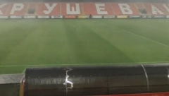 KIŠA POTOPILA STADION POD BAGDALOM Nevreme u Kruševcu (VIDEO)