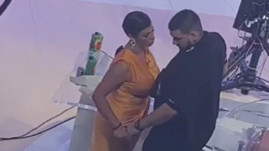 MILJANA NASRNULA NA ZOLU U TOKU REKLAMA Gledaoci nisu imali prilike da vide ovu šok scenu, umalo došlo do incidenta! (VIDEO)