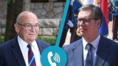 VUČIĆ RAZGOVARAO SA PIČOM Razmenili mišljenja o aktuelnim regionalnim pitanjima, posebno o KiM