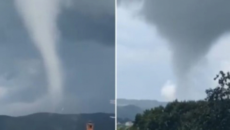 STIŽE NOVA OLUJA Dramatično, u Sloveniji se opet formira tornado! "Biće još intenzivnije"