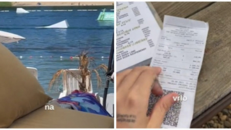 "AFERA MARGARITA" NA ADI CIGANLIJI Ovo je devojka dobila uz račun, konobarica nije htela ni da čuje da stornira, a sumanuto je!