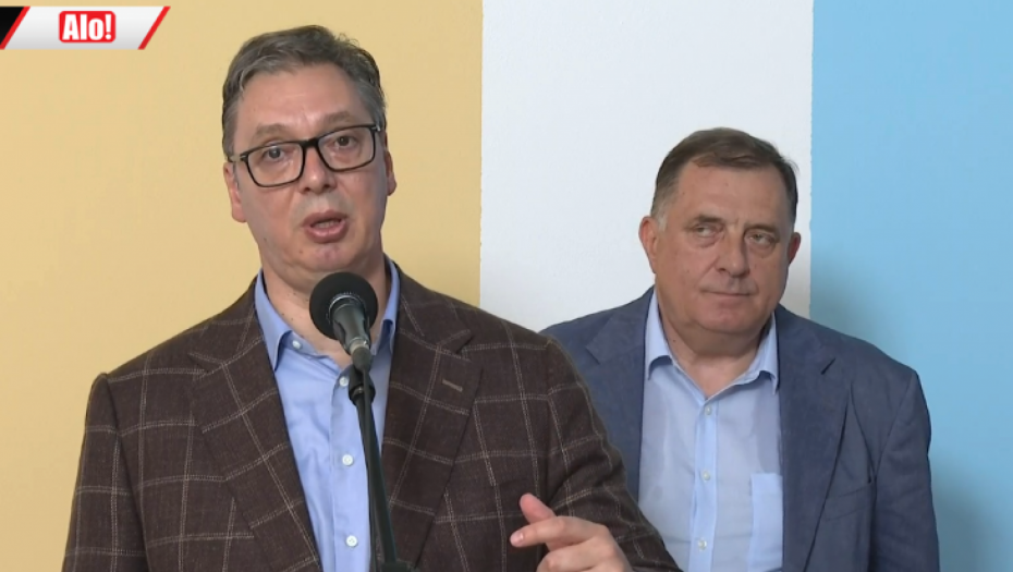 NEĆEMO OKRENUTI LEĐA REPUBLICI SRPSKOJ Vučić: Pred nama su važni politički razgovori (VIDEO)