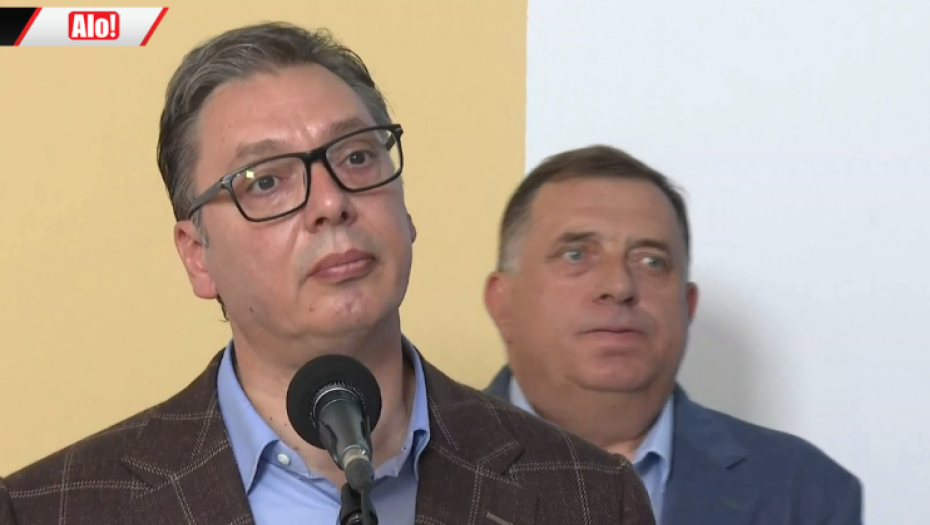 VUČIĆ TOKOM POSETE RS Poštujemo integritet BiH, ali ne smemo da okrenemo leđa Republici Srpskoj