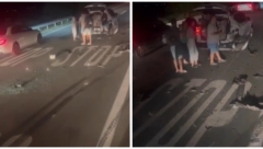 STRAVIČAN UDES NA PUTU BEOGRAD - SUBOTICA Svuda okolo rasuti delovi automobila