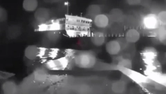 NAPAD POMORSKOG DRONA Ruski tanker oštećen blizu Krimskog mosta, oglasio se savetnik šefa Krima (VIDEO)