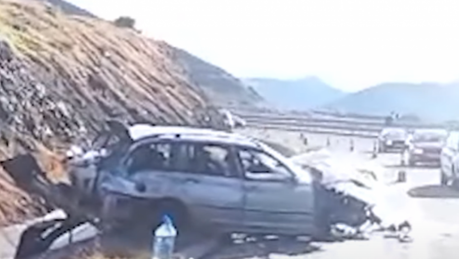 TEŠKA NESREĆA U ALBANIJI U automobilu sa srpskim tablicama povređena petočlana porodica  (VIDEO)