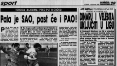 JADNO, JADNIJE, HRVATSKA Susedi i u sportu slave zločinačku akciju "Oluja"