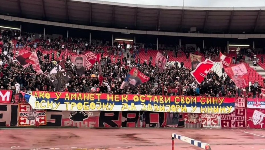 HRVATI UDARILI NA "DELIJE" Navijači Zvezde se oglasili zbog "Oluje", komšije pobesnele