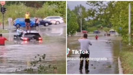 O STEVANU PRIČA CELA SRBIJA, SPAŠAVAO JE LJUDE IZ VODE "Devojke su bile na krovu auta, a onda je došao on"