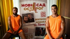 POZIVAMO VAS DA ISPRATITE MARKA I ZORANA NA NJIHOVO HRABRO PUTOVANJE ZA LENKIN ŽIVOT!