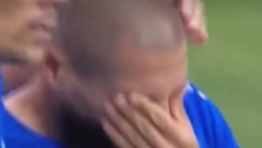 EMOTIVNE SCENE NA ČAIRU Fudbaler Radnika dao gol, pa zaplakao (VIDEO)