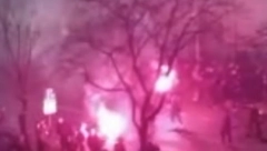 OČEVIDAC HAOSA U ATINI OTKRIO STRAVIČNE DETALJE Oko 200-300 dinamovih huligana krvnički je napalo navijače AEK-a