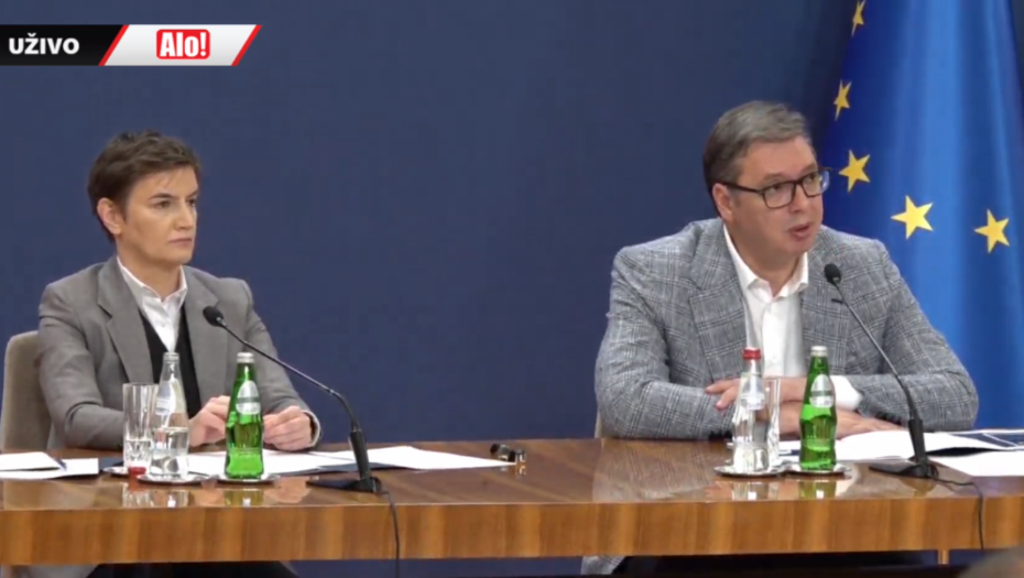 VUČIĆ PREDSTAVIO VELIKI PLAN ZA SRBIJU! Predsednik i premijerka obratili se iz Palate Srbija (VIDEO)