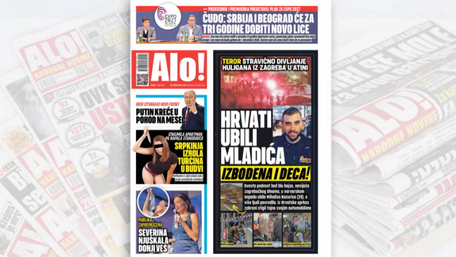 HRVATI UBILI MLADIĆA, IZBODENA I DECA! Teror! Stravično divljanje huligana iz Zagreba u Atini