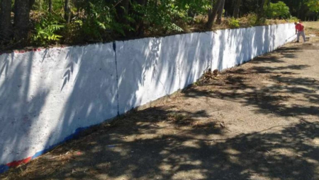 PA DA LI JE OVO REALNO?! Podgorici SMETA srpska trobojka i grafit posvećen Kosovu - naredili hitno krečenje (FOTO)