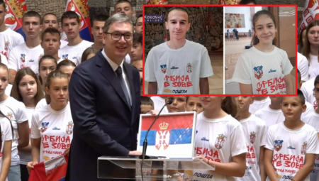 ČAST NAM JE ŠTO NAS JE UGOSTIO PREDSEDNIK VUČIĆ Učesnici kampa "Srbija te zove" u Beogradu proveli divne trenutke