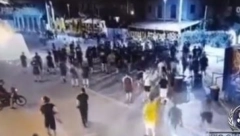 Pojavio se novi snimak tuče navijača Dinama i AEK-a (VIDEO)