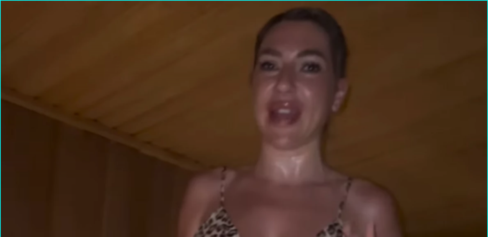 JEREMIĆKA I U SAUNI NAPRAVILA HAOS Golišava i mokra zamolila muškarca za uslugu, pa uradila ovo! (VIDEO)