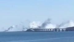 SCALP RAZNEO NOV NOVCAT RUSKI BROD Eksplozija u krimskoj luci, nije ni stigao da se priključi Crnomorskoj floti (VIDEO)