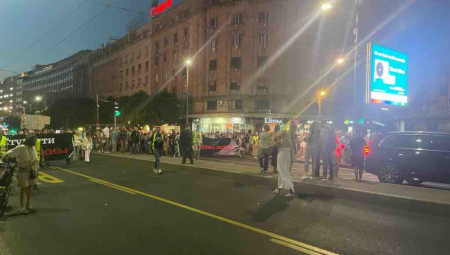 15. PROTEST DELA OPOZICIJE Završen skup u Beogradu, normalizovan saobraćaj u prestonici