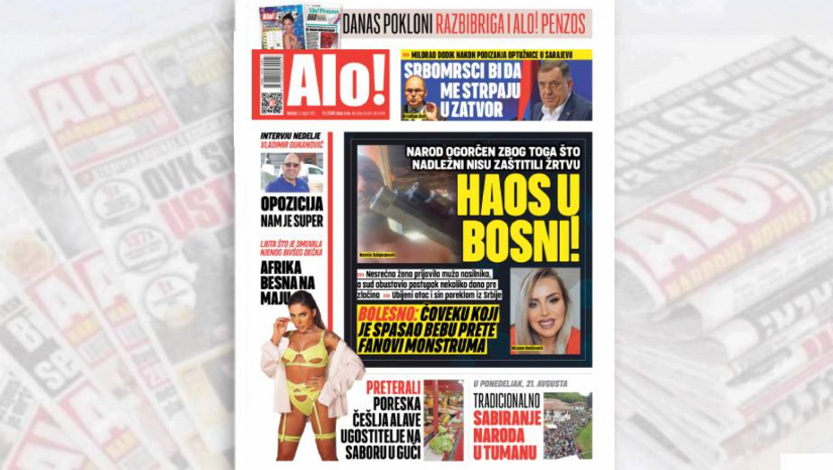 HAOS U BOSNI! Nesrećna žena prijavila monstruma, a sud obustavio postupak nekoliko dana pre zločina