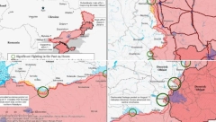 RUSI POTISNUTI Objavljena nova mapa fronta u Ukrajini (FOTO)