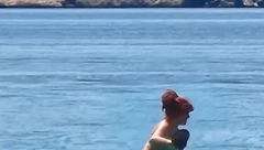 KAD SE CRNOGORAC SPUSTI DO MORA! Imamo pobednika leta! Zbog ove slike pola Balkana plače, pola se smeje (FOTO)