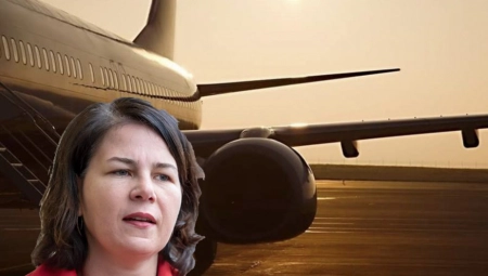 DRAMA U VAZDUHU Kvar na avionu u kom je bila Analena Berbok