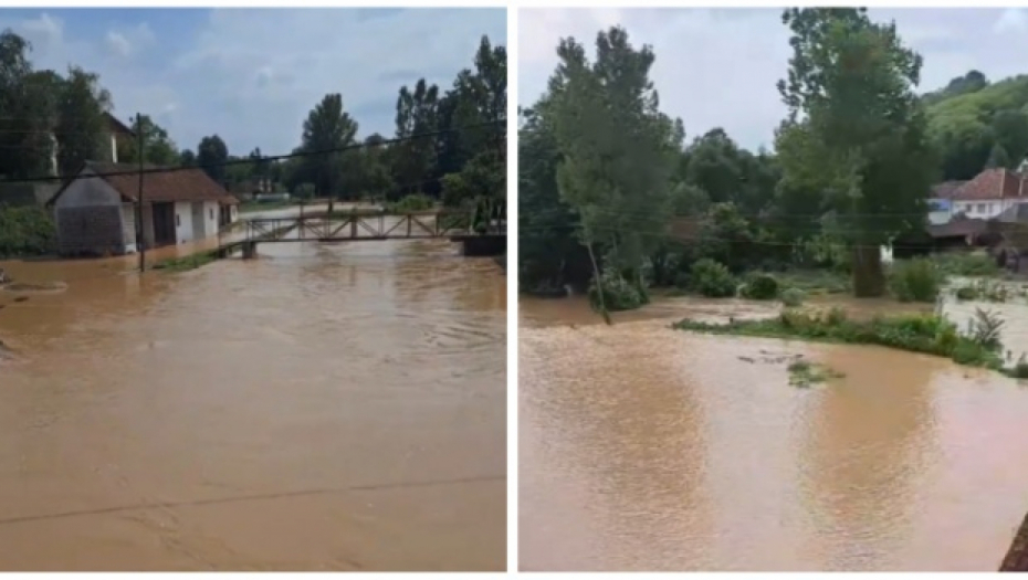 VANREDNA SITUACIJA U DVE SRPSKE OPŠTINE Potopljeni su posle jakih kiša