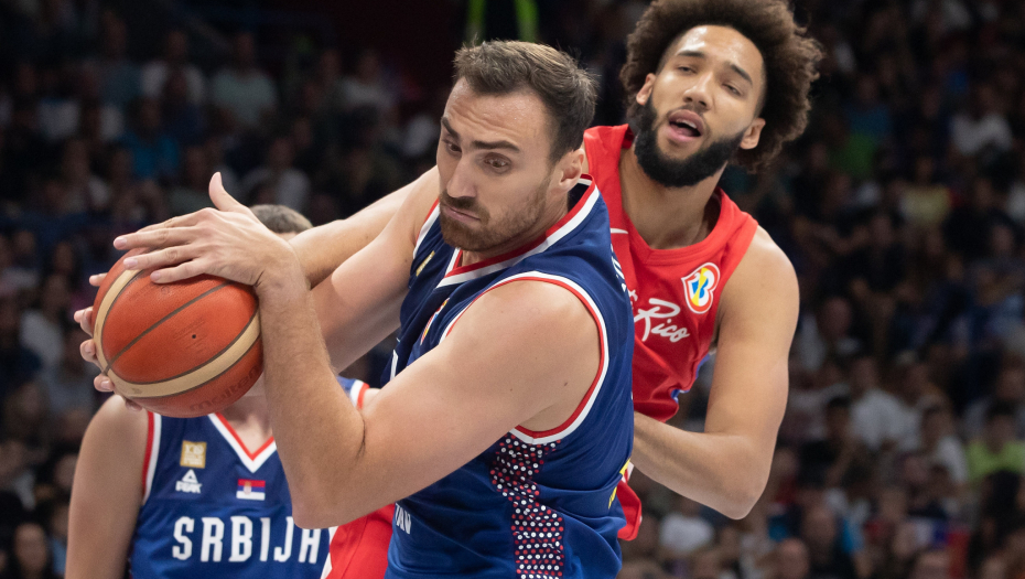 ISPRAĆAJ U VELIKOM STILU Srbija deklasirala Portoriko u Areni i poletela ka Mundobasketu, Topić debitovao za "orlove"