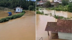 APOKALIPTIČNI PRIZORI U DVE SRPSKE OPŠTINE! Za dva sata palo 120 l kiše - proglašena VANREDNA situacija (VIDEO)