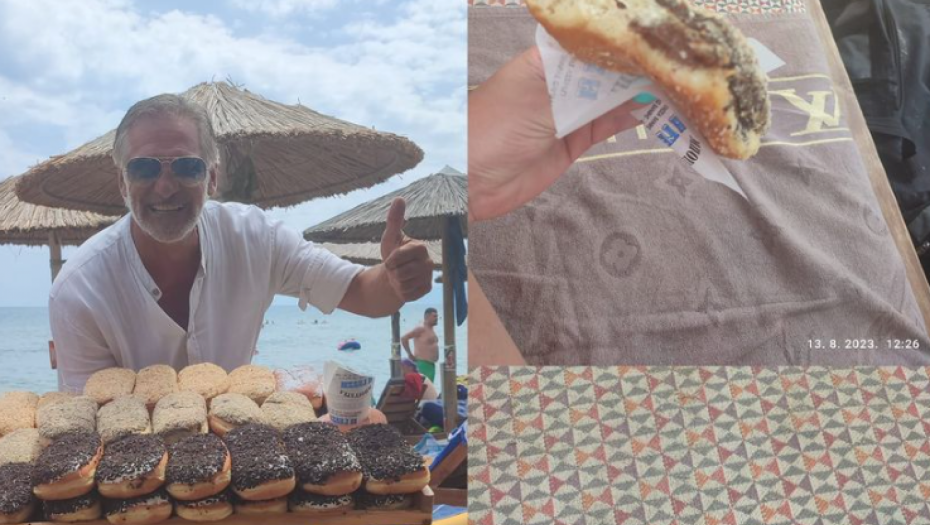 SRPKINJE ODLEPILE ZA OVIM GRKOM Svi su navalili da kupuju krofne kod njega