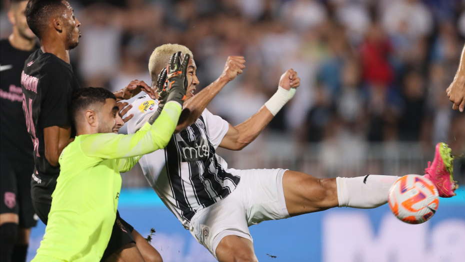 SALDANJA DAO GOL NADE Ovako je Partizan poveo protiv Sabaha (VIDEO)