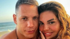 RAZMENJUJU NEŽNOSTI NA PESKU Isplivale intimne fotke Jovane Ljubisavljević i Cecinog bivšeg! (FOTO)