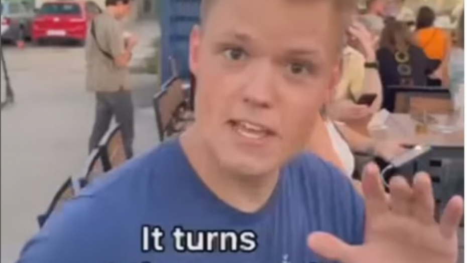 VRATI SE KUĆI AKO TI JE SKUPO! Hrvati besni na Amerikanca, evo na šta se žalio (VIDEO)